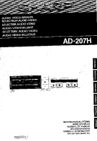 Sharp AD-207H-Owners-Manual 